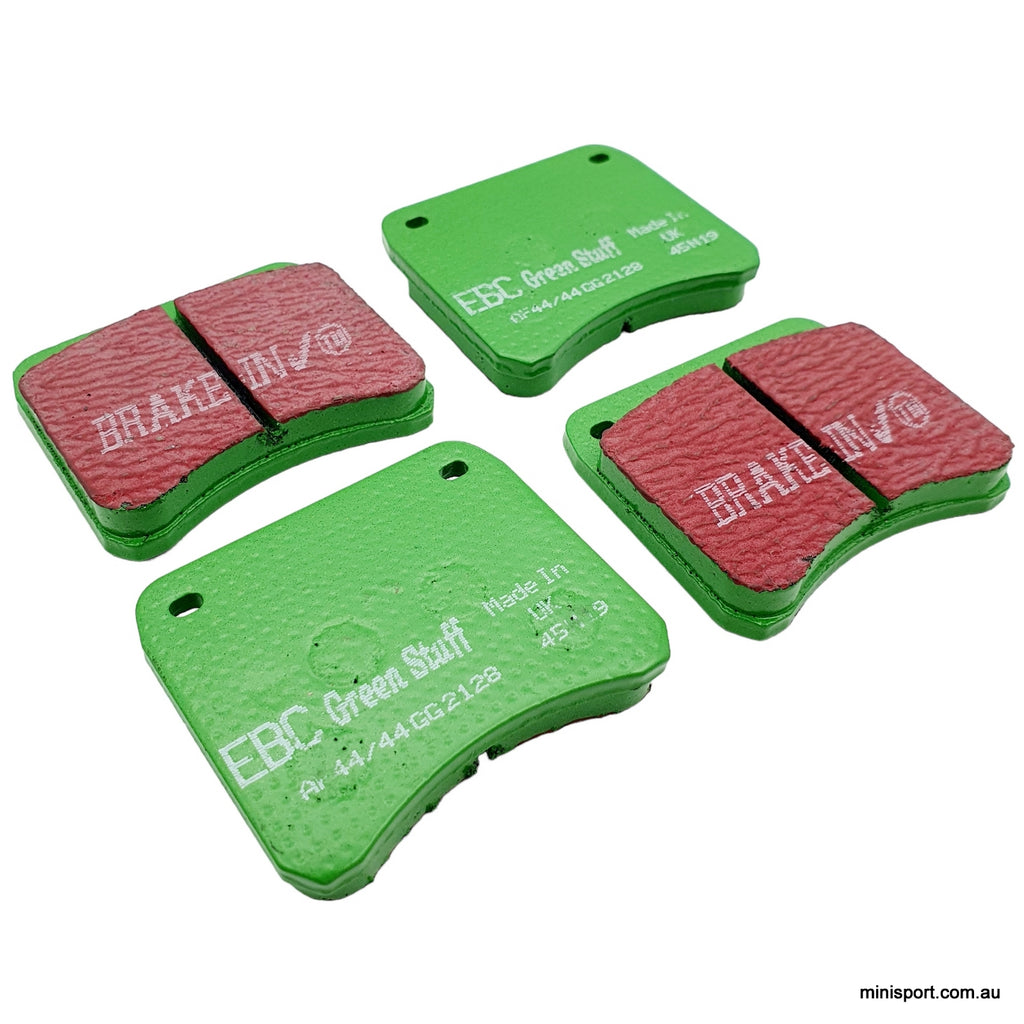 7.0'' 998 COOPER DISC BRAKE PAD SET EBC GREEN STUFF (FAST ROAD