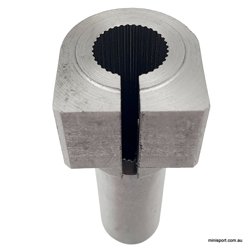 Mini steering column spline end (all columns) Minisport